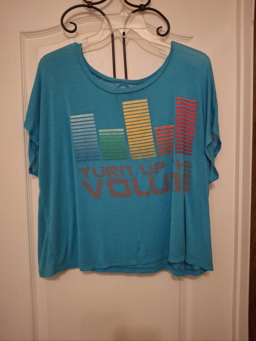 Workshop Republic Clothing Teal Graphic Short Sleeve Tee
